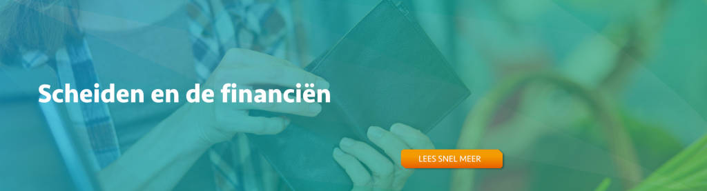 Scheiden en de financiën